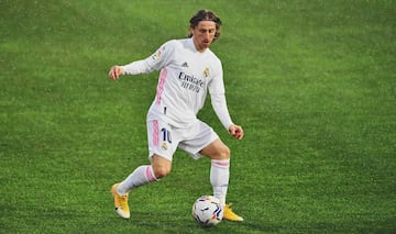El centrocampista croata del Real Madrid Luka Modric.