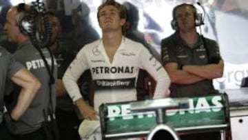 Nico Rosberg domin&oacute; la primera jornada de libres en Interlagos.