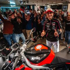 Aprilia: “La prioridad número uno es mantener a Martín”