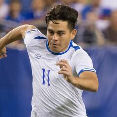 Fito Zelaya, feliz por su gol con el El Salvador tras dos años