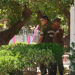Así lucía el Estadio de La Pintana tras la suspensión del partido