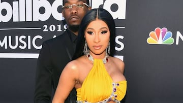 Offset y Cardi B attend en los Billboard Music Awards 2019 en el MGM Grand Garden Arena; Las Vegas, Nevada. Mayo 1, 2019.