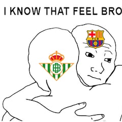 El Betis se apiada del Barcelona