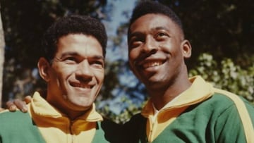 Garrincha y Pelé.