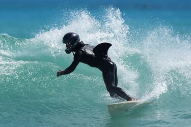 Sus hermosas playas son ideales para surfear. 