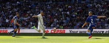 Benzema marca el 1-0.