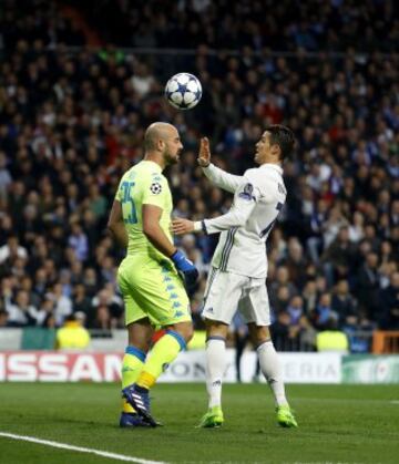 Reina y Cristiano Ronaldo.