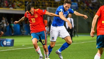 Italia 3 - España 1: resultado, resumen y goles. Europeo Sub-21