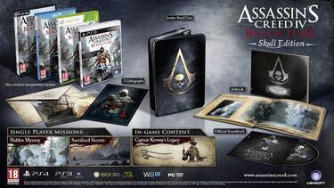 Cuatro ediciones para Assassin's Creed IV: Black Flag