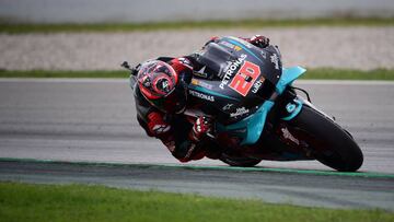 Quartararo lidera la carrera del GP de Catalu&ntilde;a