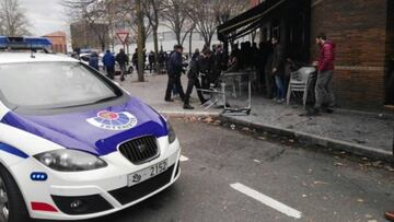 Encapuchados agreden a aficionados del Barça en Vitoria