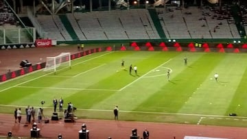 Gran ambiente previo al Argentina vs México