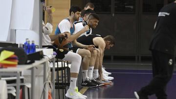 Yusta, Causeur y Tavares, que descans&oacute; ante el Baskonia, listos para medirse al Barcelona.
 
 
 
 
 
 
 
 