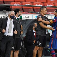 Almirón: "Le damos importancia al arranque, al partido y al rival"