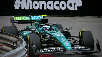 Fernando Alonso (Aston Martin AMR24). Montecarlo, Mónaco. F1 2024.