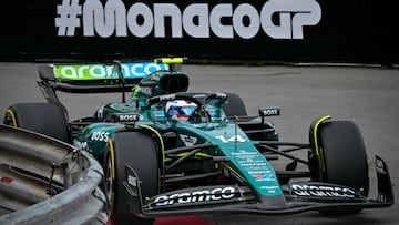 Fernando Alonso (Aston Martin AMR24). Montecarlo, Mónaco. F1 2024.