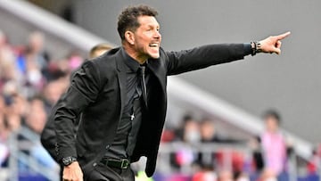 Simeone, entrenador del Atl&eacute;tico de Madrid