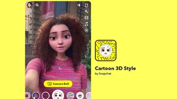 Cómo usar el filtro de “Disney Pixar” en Snapchat y ser un dibujo animado