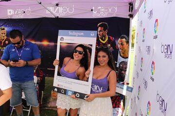 Las bellezas que vieron el Madrid - Barcelona en Miami