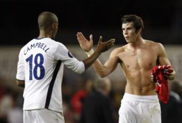 Gareth Bale con el Tottenham