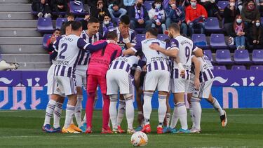 VALLADOLID, 27/02/2022. PHOTOGENIC. VALLADOLID. 27/02/22. PHOTOGENIC. PARTIDO DE LA LIGA SMARTBANK ENTRE EL REAL VALLADOLID Y EL AMOREBIETA.