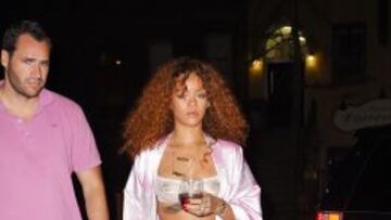 Rihanna, hace dos fines de semana en Nueva York.