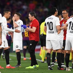 El calor hizo parar el partido para un 'cooling break'