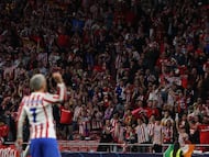 The French forward had the entire stadium singing in unison after Atlético’s win over Barcelona.