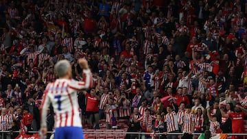 The French forward had the entire stadium singing in unison after Atlético’s win over Barcelona.
