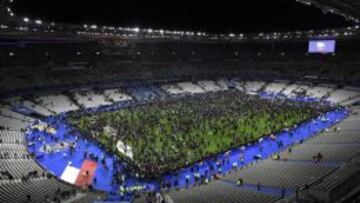 Uno de los terroristas tenía entrada y quiso pasar al estadio