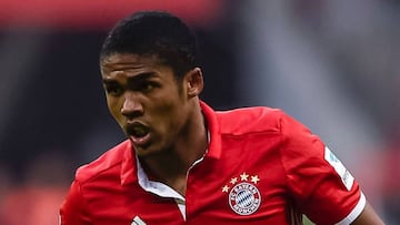 Douglas Costa, jugador del Bayern Múnich.