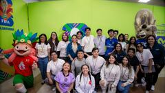 Clara Brugada inaugura Centro de Voluntarios de la FIFA en CDMX