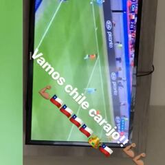 "¡Vamos Chile carajo!" El grito de aliento de Vidal para la Roja