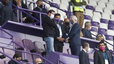 22/05/21 PARTIDO PRIMERA DIVISION
VALLADOLID - ATLETICO DE MADRID
ENRIQUE CEREZO RONALDO PRESIDENTE