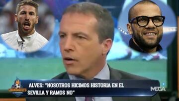 Soria responde muy claro a Dani Alves: "El sevillista es Ramos"