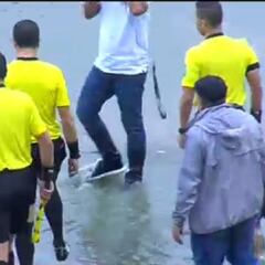 Suspenden el Unión - Junior por inundación de la cancha