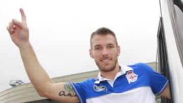 <b>EL HÉROE. </b>Xisco, tras sellar el ascenso, buscará otro gol histórico.