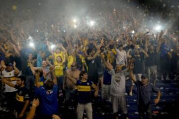 Boca Juniors igualó en la Bombonera ante River Plate 0-0 en la semifinal de ida de la Copa Sudamericana. 