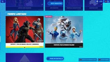 Fortnite: skins Black Panther, Capitana Marvel y Taskmaster ya disponibles