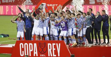 La Real Sociedad campeona de la Copa del Rey.


