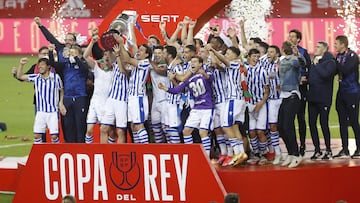 La Real Sociedad campeona de la Copa del Rey.