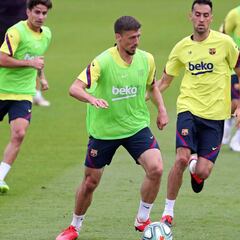 Umtiti-Lenglet: sólo cabe uno