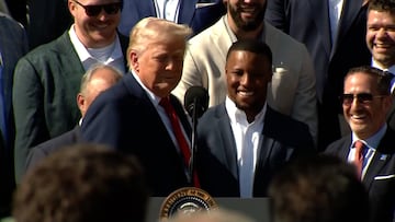 Trump’s joke about Saquon Barkley sparks laughter eruption at the White House