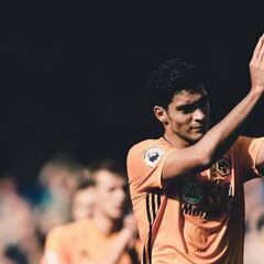 Raúl Jiménez ante Braga, pocas oportunidades y sin gol