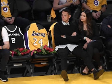 'Chicharito' Hernández, en lugar de lujo durante homenaje a Kobe Bryant