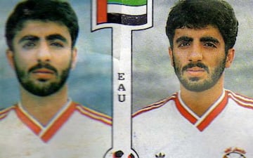 Ambos jugaban como defensores en el Sharjah FC de su país y a los 22 años de edad fueron a la Copa del Mundo de Italia 1990.