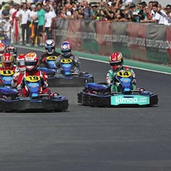 Alonso, "listo para la batalla" en las 24 Horas de Dubái de kárting