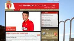 Toulalan, con el Monaco.