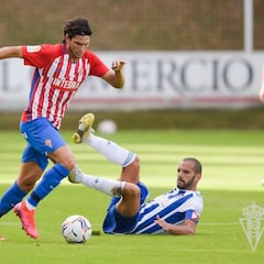 Un gol de Aitor desequilibra en Mareo un duelo intenso e igualado