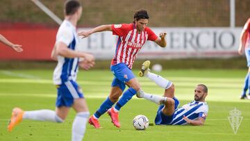 Un gol de Aitor desequilibra en Mareo un duelo intenso e igualado